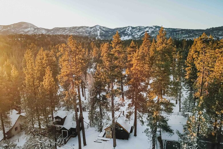 Big Bear Forest Retreat with Wraparound Deck - Big Bear Lake, California