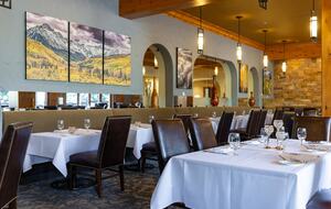 Dining room at Grouse Mountain Grill (in The Pines)