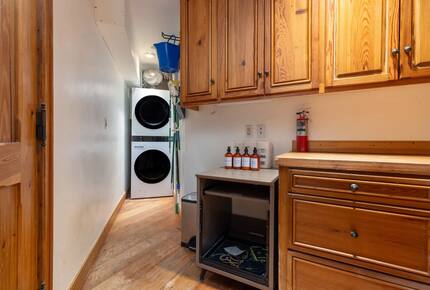 Upstairs laundry room