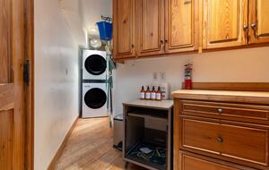 Upstairs laundry room