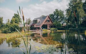 A Sophisticated Retreat with Swimming Pond and Guesthouse - Hulshorst, Netherlands