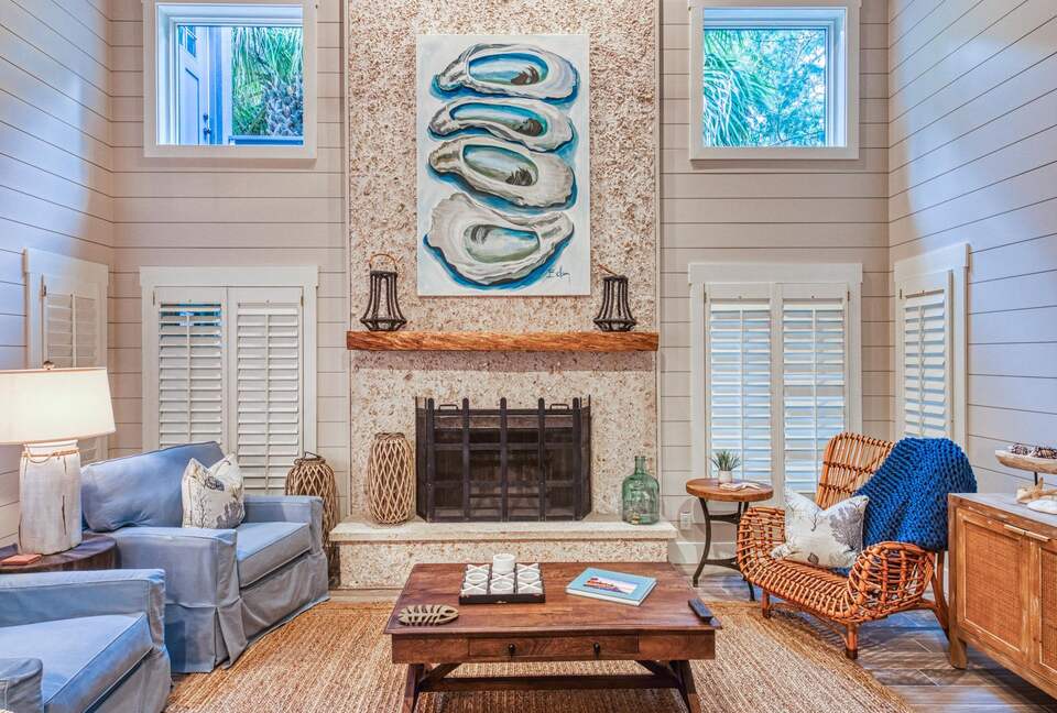 Coastal Charm Steps from East Beach - St. Simon's Island, Georgia