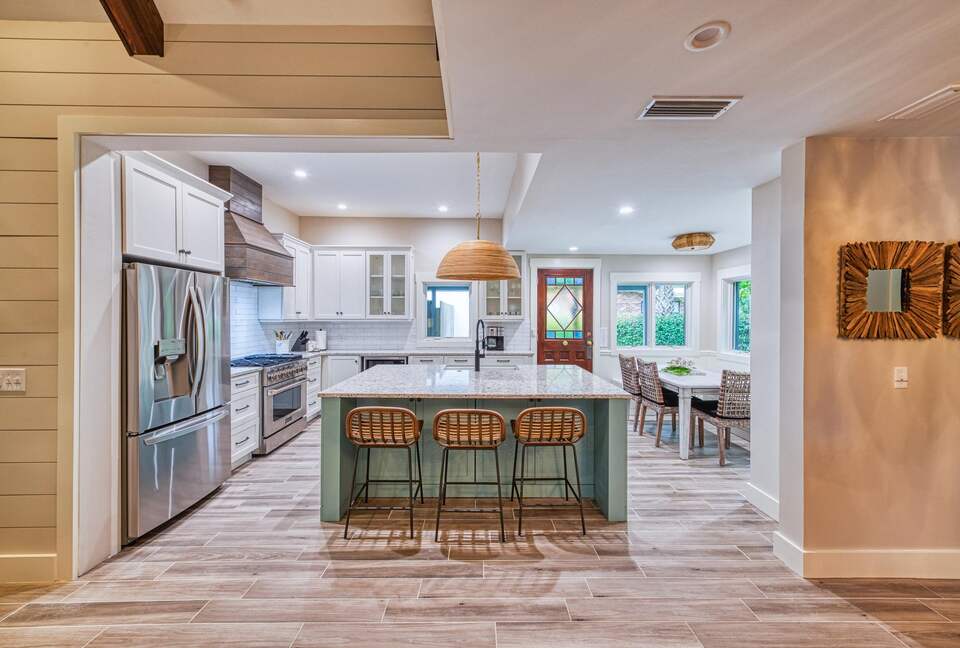 Coastal Charm Steps from East Beach - St. Simon's Island, Georgia