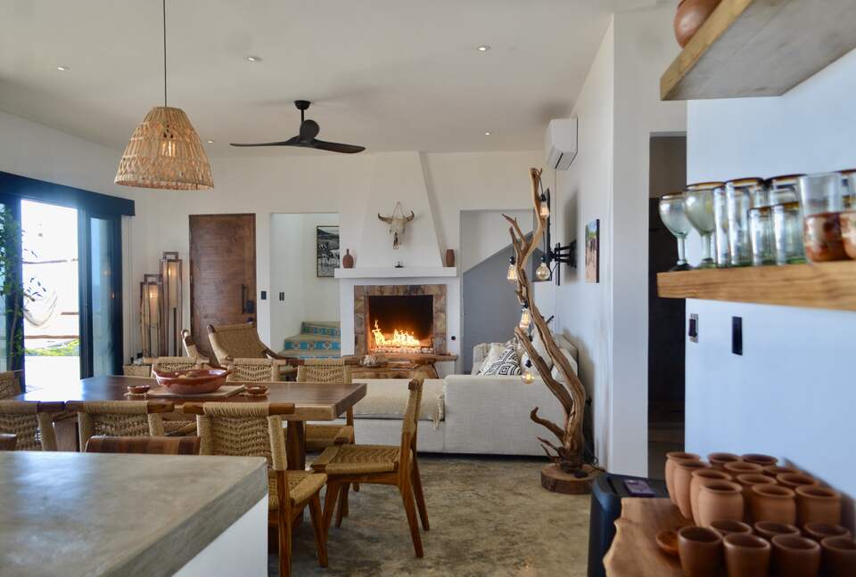 Elegant Baja Retreat with Ocean & Mountain Views - Playa Los Cerritos, Mexico