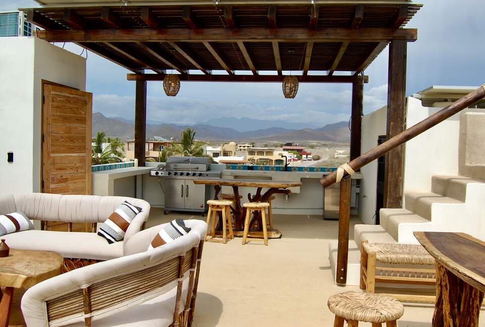Elegant Baja Retreat with Ocean & Mountain Views - Playa Los Cerritos, Mexico