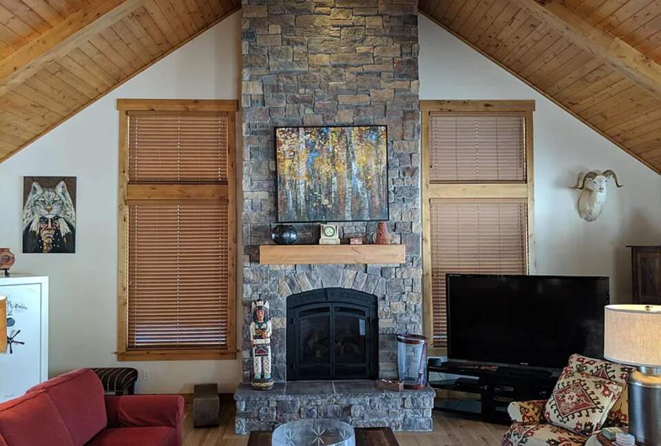 Elegant Victor Retreat with Reclaimed Wood Details - Victor, Idaho