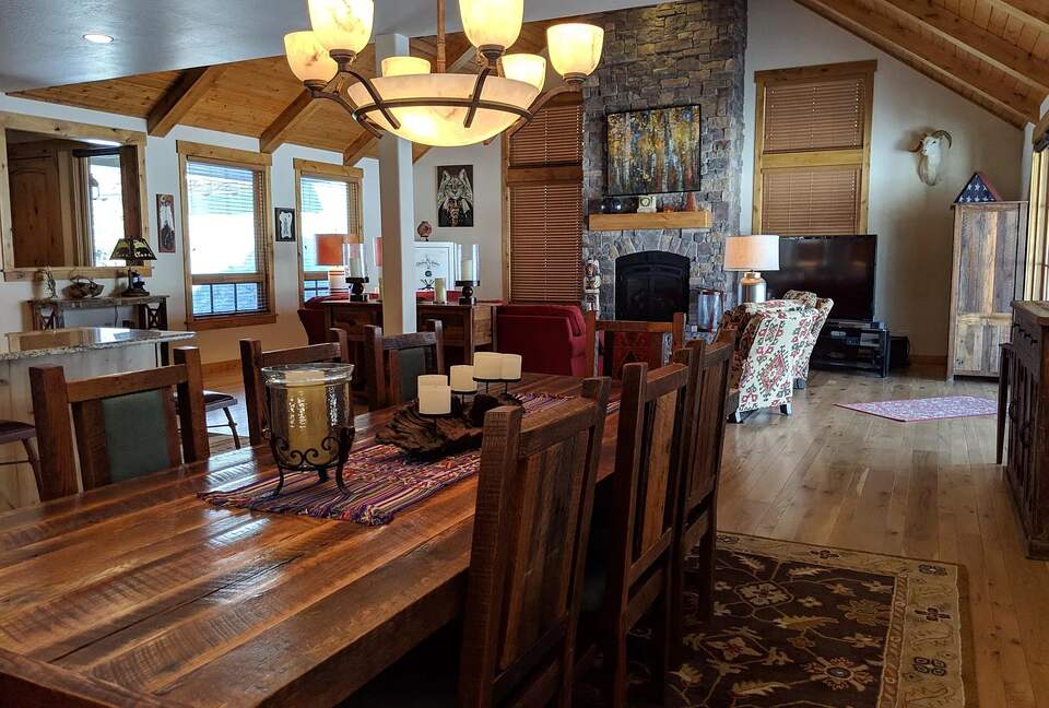 Elegant Victor Retreat with Reclaimed Wood Details - Victor, Idaho