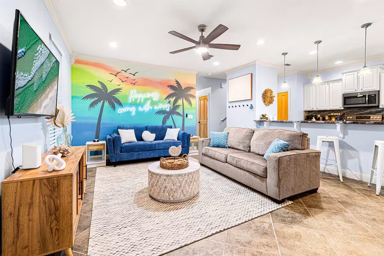 Refined Coastal Retreat in Villages of Crystal Beach - Destin, Florida