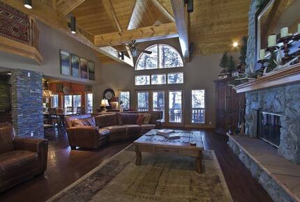 Riverfront Log Home Estate - Estes Park, Colorado