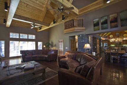 Riverfront Log Home Estate - Estes Park, Colorado