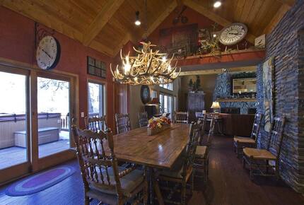 Riverfront Log Home Estate - Estes Park, Colorado