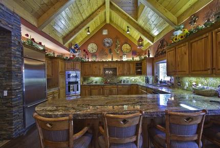 Riverfront Log Home Estate - Estes Park, Colorado