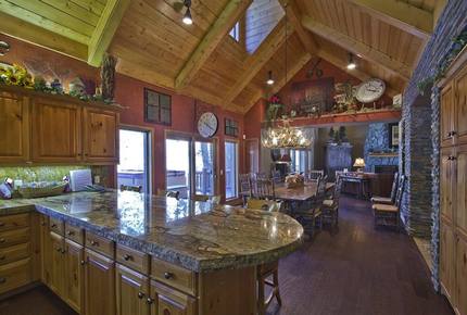 Riverfront Log Home Estate - Estes Park, Colorado