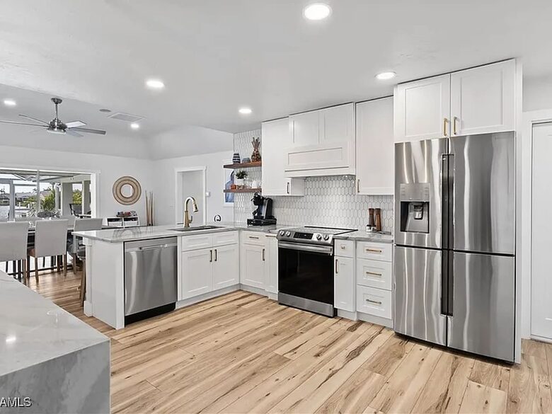 Spacious Canal-Front Escape with Pool & Outdoor Living - Cape Coral, Florida