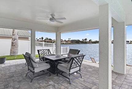 Spacious Canal-Front Escape with Pool & Outdoor Living - Cape Coral, Florida
