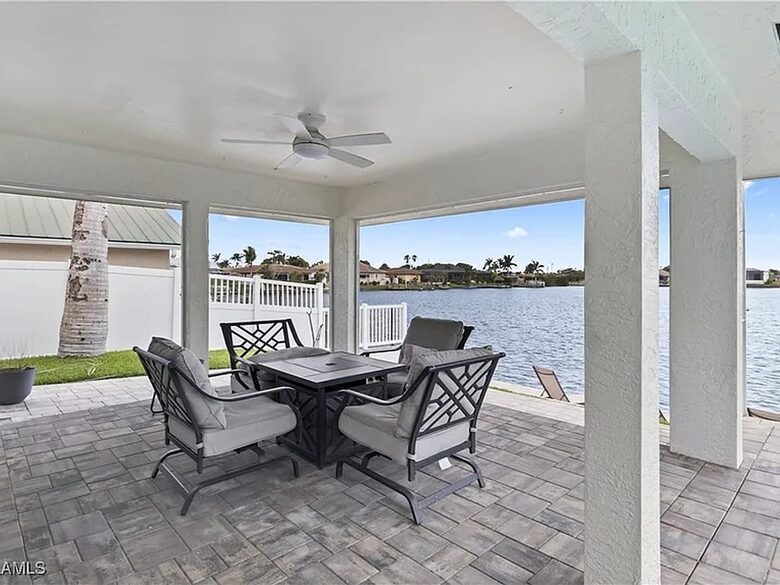 Spacious Canal-Front Escape with Pool & Outdoor Living - Cape Coral, Florida