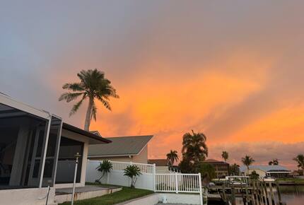 Spacious Canal-Front Escape with Pool & Outdoor Living - Cape Coral, Florida