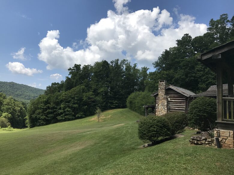 Rustic Elegance in the Blue Ridge | Main Lodge & Restored Log Cabin - Newland, North Carolina