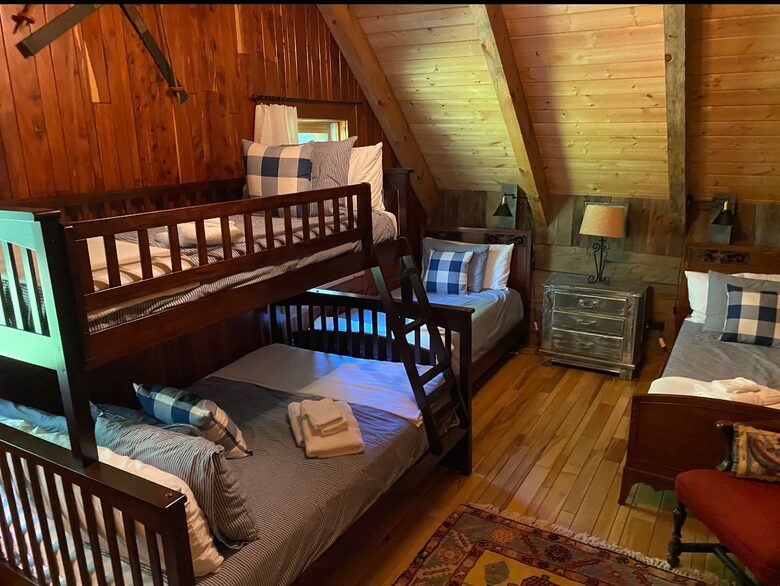 Rustic Elegance in the Blue Ridge | Main Lodge & Restored Log Cabin - Newland, North Carolina