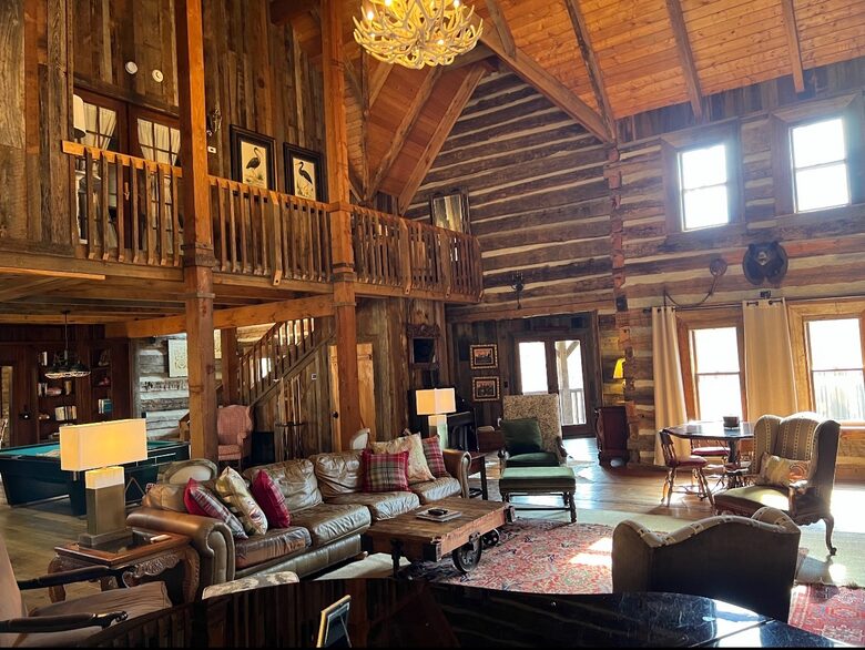 Rustic Elegance in the Blue Ridge | Main Lodge & Restored Log Cabin - Newland, North Carolina
