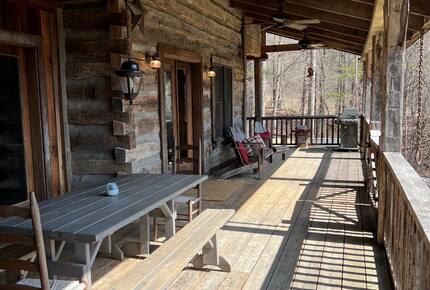 Rustic Elegance in the Blue Ridge | Main Lodge & Restored Log Cabin - Newland, North Carolina