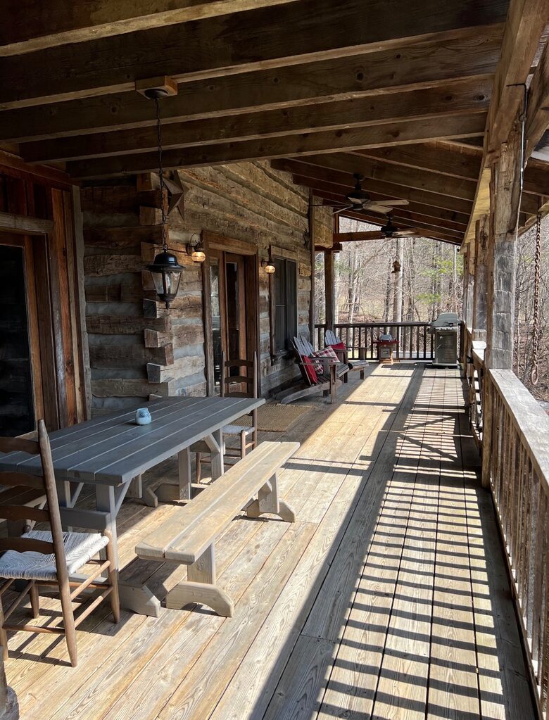 Rustic Elegance in the Blue Ridge | Main Lodge & Restored Log Cabin - Newland, North Carolina