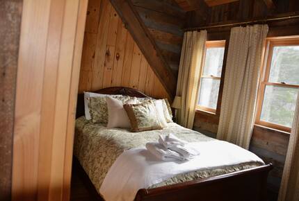 Rustic Elegance in the Blue Ridge | Main Lodge & Restored Log Cabin - Newland, North Carolina