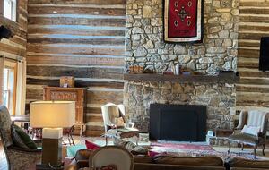 Rustic Elegance in the Blue Ridge | Main Lodge & Restored Log Cabin - Newland, North Carolina