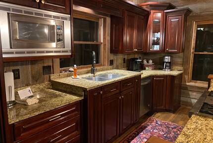 Rustic Elegance in the Blue Ridge | Main Lodge & Restored Log Cabin - Newland, North Carolina