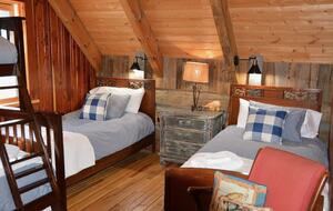 Rustic Elegance in the Blue Ridge | Main Lodge & Restored Log Cabin - Newland, North Carolina