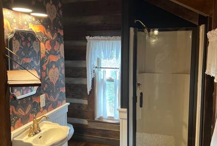 Rustic Elegance in the Blue Ridge | Main Lodge & Restored Log Cabin - Newland, North Carolina