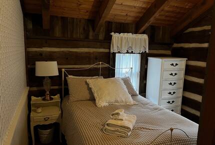 Rustic Elegance in the Blue Ridge | Main Lodge & Restored Log Cabin - Newland, North Carolina