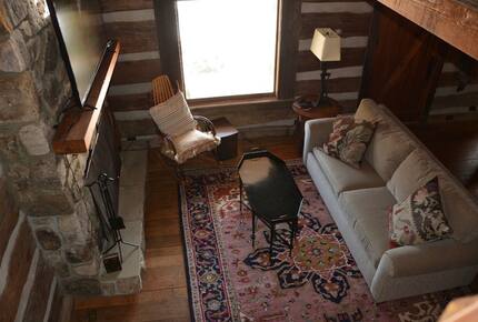 Rustic Elegance in the Blue Ridge | Main Lodge & Restored Log Cabin - Newland, North Carolina