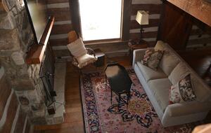 Rustic Elegance in the Blue Ridge | Main Lodge & Restored Log Cabin - Newland, North Carolina