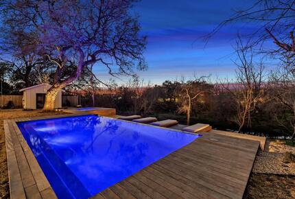 Modern Marble Falls Retreat with Outdoor Oasis - Marble Falls, Texas
