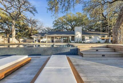 Modern Marble Falls Retreat with Outdoor Oasis - Marble Falls, Texas