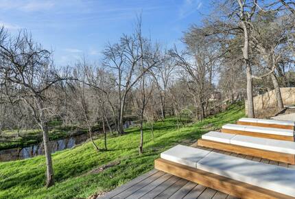 Modern Marble Falls Retreat with Outdoor Oasis - Marble Falls, Texas