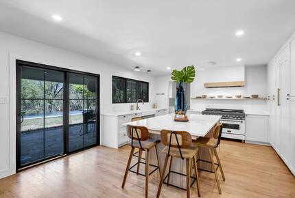 Modern Marble Falls Retreat with Outdoor Oasis - Marble Falls, Texas