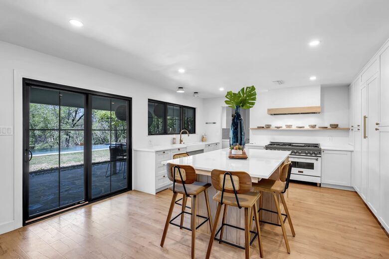 Modern Marble Falls Retreat with Outdoor Oasis - Marble Falls, Texas