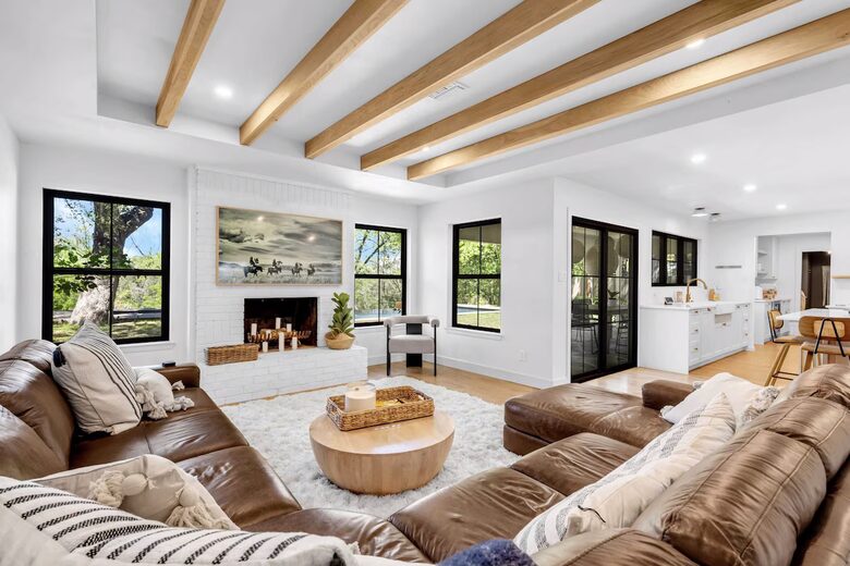 Modern Marble Falls Retreat with Outdoor Oasis - Marble Falls, Texas