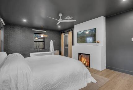 Modern Marble Falls Retreat with Outdoor Oasis - Marble Falls, Texas