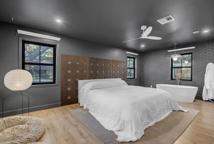 Modern Marble Falls Retreat with Outdoor Oasis - Marble Falls, Texas