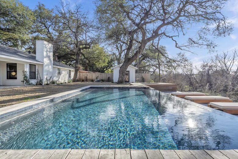 Modern Marble Falls Retreat with Outdoor Oasis - Marble Falls, Texas