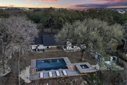 Modern Marble Falls Retreat with Outdoor Oasis - Marble Falls, Texas
