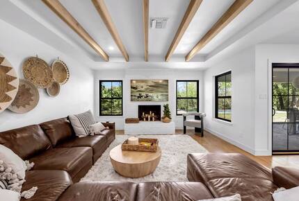 Modern Marble Falls Retreat with Outdoor Oasis - Marble Falls, Texas