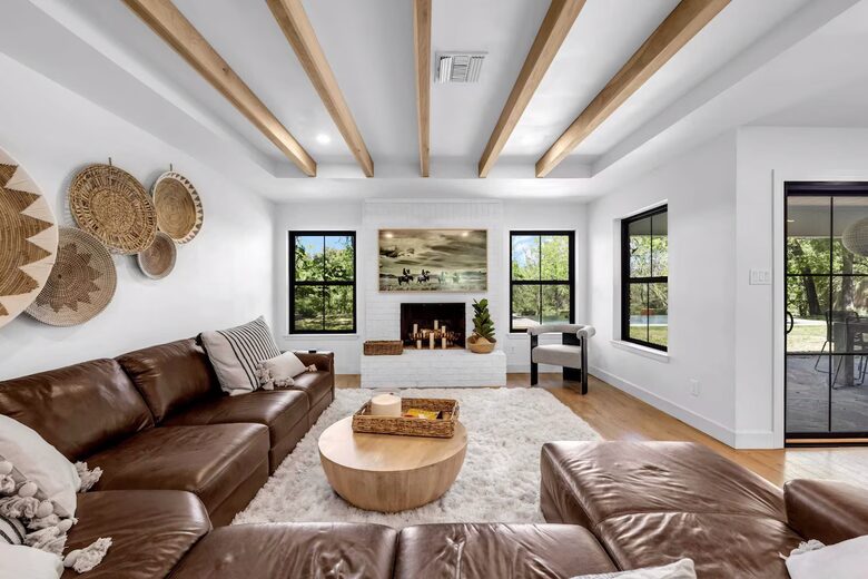 Modern Marble Falls Retreat with Outdoor Oasis - Marble Falls, Texas