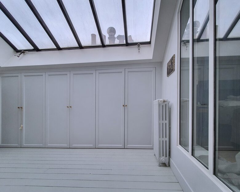 Dressing etage master bedroom