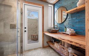 Secluded Hill Country Cabin with Sauna & Pool - Wimberley, Texas