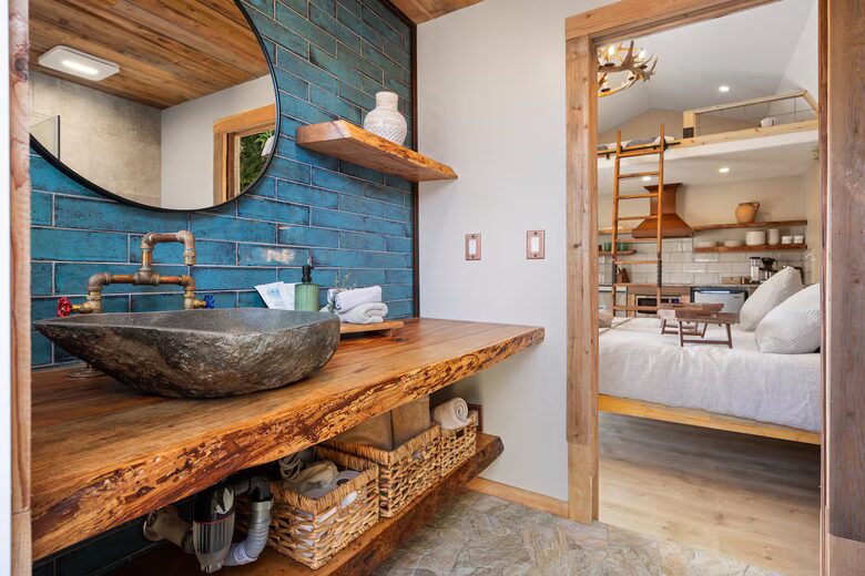 Secluded Hill Country Cabin with Sauna & Pool - Wimberley, Texas