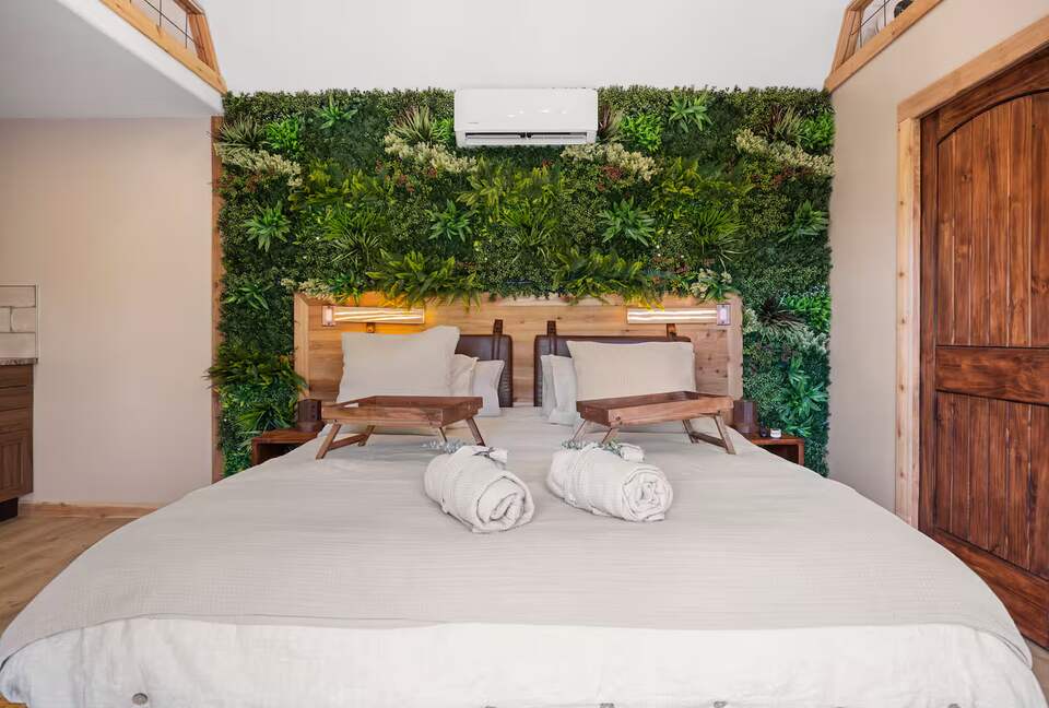 Secluded Hill Country Cabin with Sauna & Pool - Wimberley, Texas